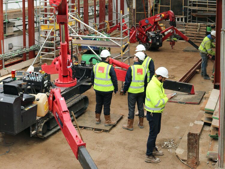 RED Construction Steel Frame Axtell House